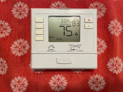 Pro1 T725 5+1+1 Day Dual-Powered Programmable Thermostat Tested and Working