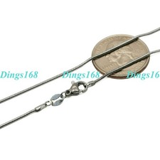 925 Sterling Silver Tarnish-Resistant Lead-Free 26 inch 2mm Snake Chain Necklace