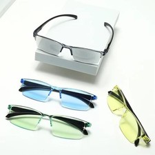 Smart Automatic Zoom Reading Glasses Anti Blue Ray Eyeglasses Autofocus Power...