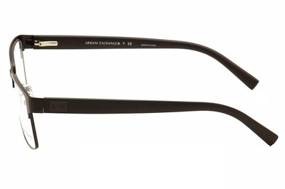 Armani Exchange Men's Eyeglasses AX1019 AX/1019 6063 Black Optical