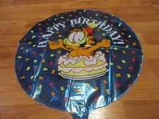 Vintage Garfield Happy Birthday Balloon NOS