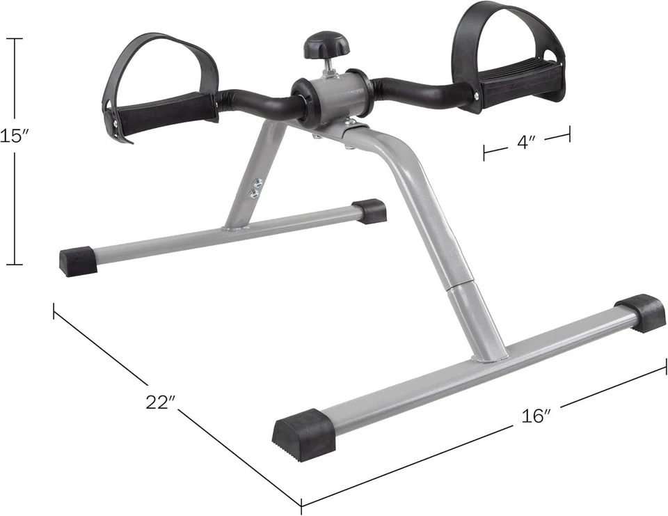 Wakeman Under Desk Bike With Adjustable Resistance - Ideal for Home or Office - Image 4 of 4