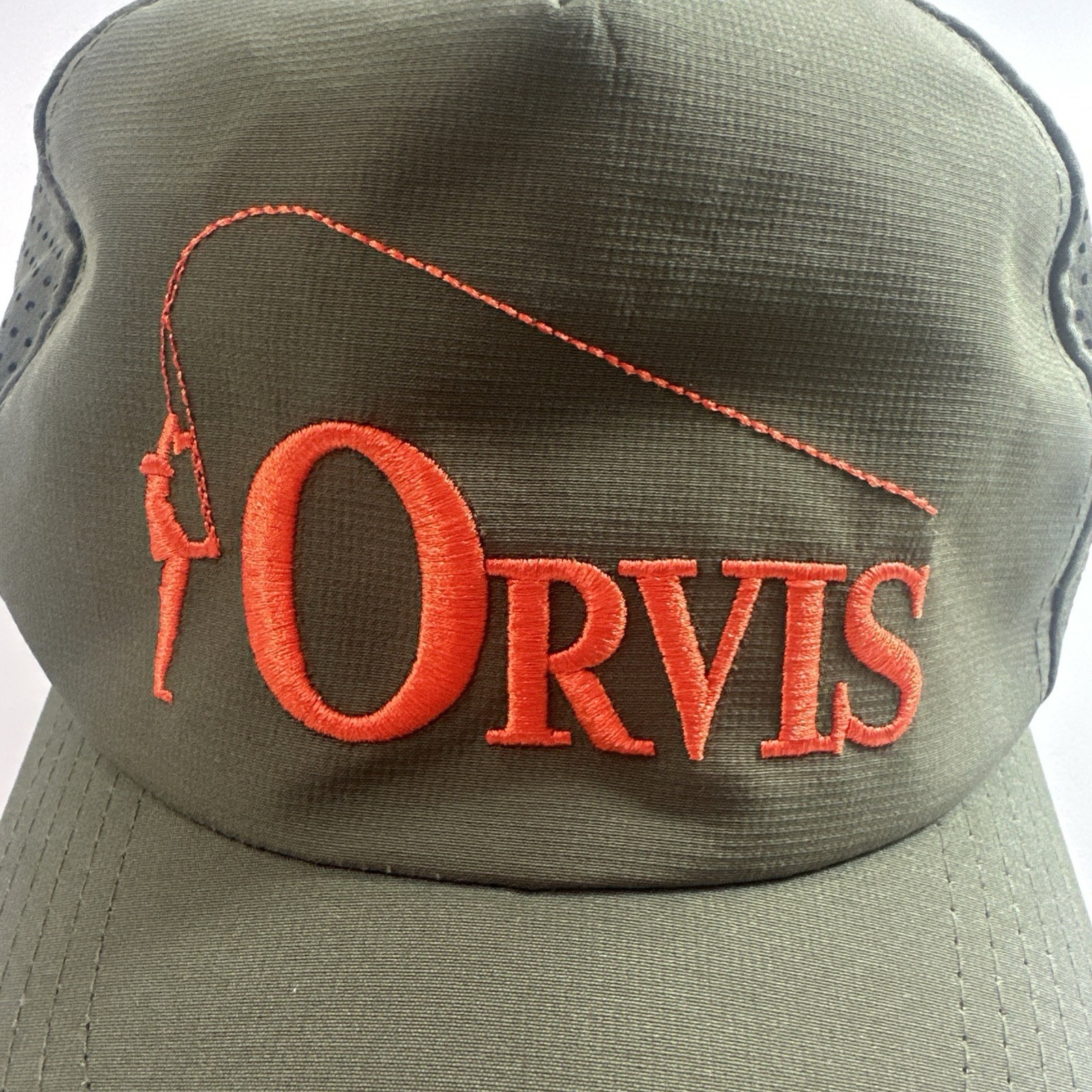 Orvis Hat Cap  adjustable Perforated NetPlus Fish… - image 4