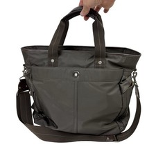 Coach Nylon Diaper Bag XL Organize Messenger Laptop Hand Book Diaper Bag