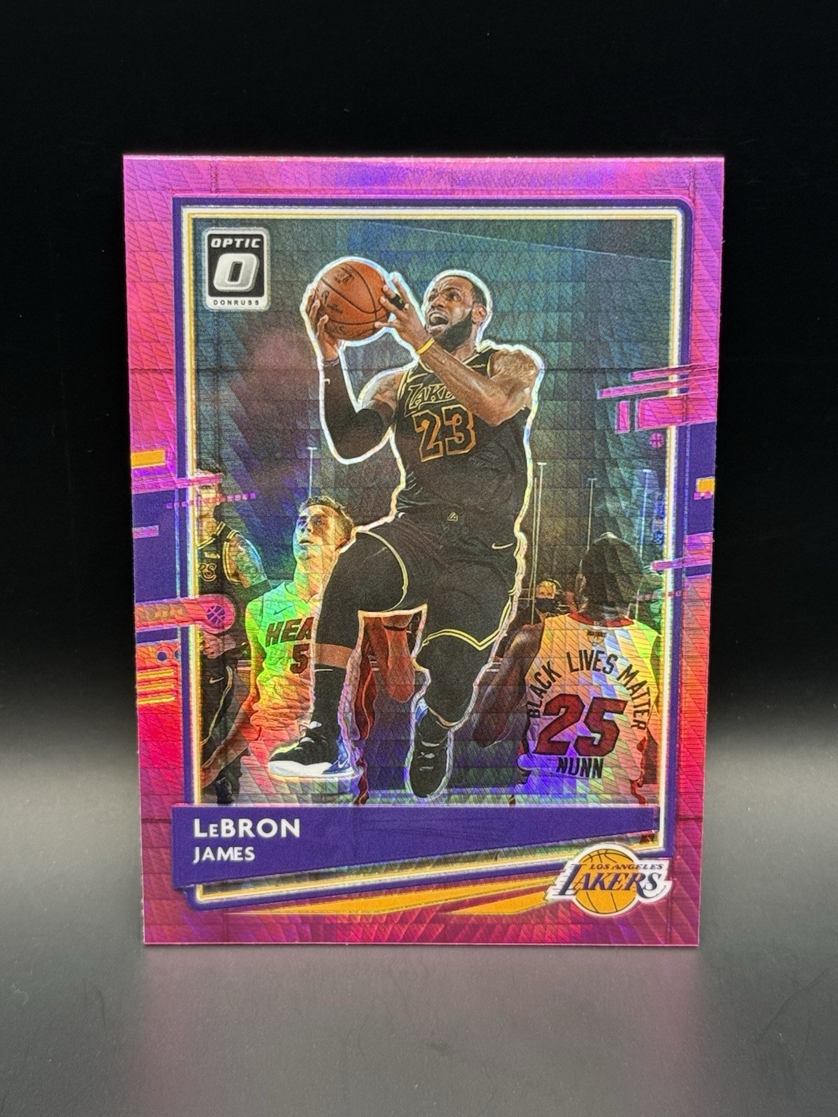2020-21 Panini Donruss Optic - Hyper Pink Prizm #13 LeBron James