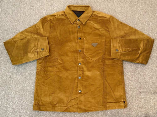 Prada Corduroy Shirt barley M