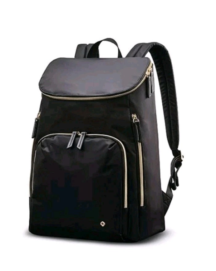 NEW Samsonite Mobile Solutions Deluxe Backpack BLACK  MSRP $119.99