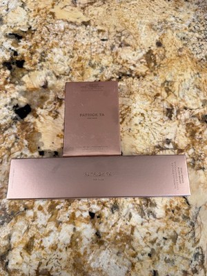 Patrick Ta Double-Cream & Powder Blush Duo She Left Me On Red + Brush Set