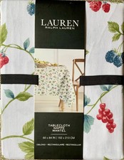 BNWT Ralph Lauren Tablecloth 60? x 84? SUMMER FRUITS. FREE UK P&P