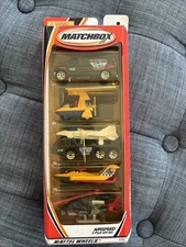 Matchbox Airspeed 5 Pack Set Plane Helicopter Transporter 1/64 Cars 95386 2001