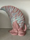 Large Pink and Blue Royal Haeger Pottery Vase
