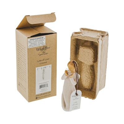 New in Box Willow Tree #27576 ''Lots of Love'' Hanging Tree Ornament