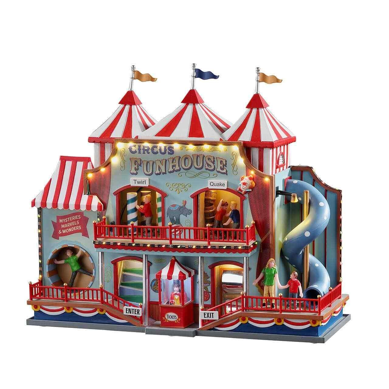 Lemax Circus Funhouse, With 4.5V Adaptor