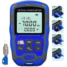 A-M70 Fiber Optic Cable Tester Portable -70 10dbm Optical Power Meter FC/SC/...