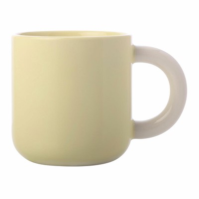 Maxwell & Williams Mug Sherbet, Cup, Coffee cup, Porcelain, Yellow, 370 ml