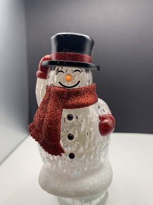 Bath And Body Works Lighted Snowman Wallflower Plug In