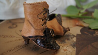 Doll shoes ''Hight Heel'' for antique FASHION doll French style(2,55inch/65mm)