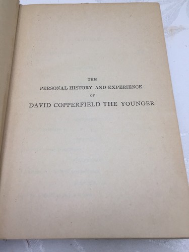 The Personal History & Experience Of David Copperfield HB By Chas Dickens Rare?? - Picture 10 of 12