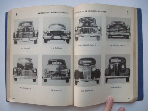 NATIONAL POLICE AUTOMOBILE DIRECTORY & YEARBOOK 1949 Wm O'Brien PB 1st Edit - C - Imagen 16 de 22