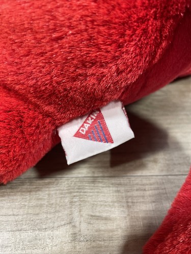 Vintage Clifford The Big Red Dog Plush Stuffed Animal Dakin 1990 Normal Bridwell - Picture 6 of 12