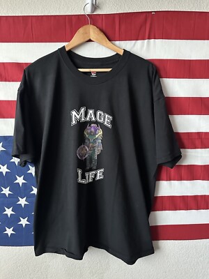 Rare VINTAGE World of Warcraft Video Game Shirt XXL MAGE LIFE