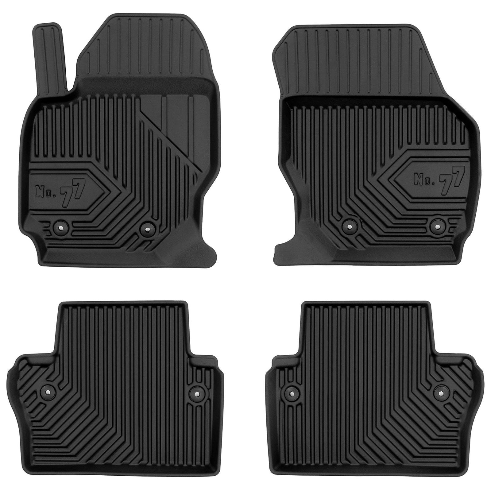 Tapis de sol TPE haut de gamme Frogum No.77 sur mesure pour Volvo S80 II