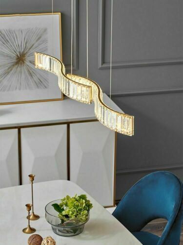 Luxury Crystal Chandelier Hang Lighting Illumination Furnitures Dining Room
