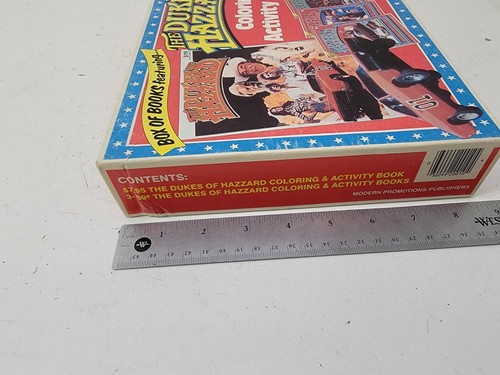 VINTAGE SELTEN DIE HERZÖGE VON HAZZARD MAL- & AKTIVITÄTSBÜCHER SET 1982 - Bild 3 von 16