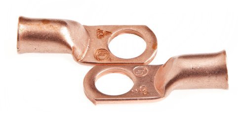 Forney 60098 Copper Cable Lugs 2/0 With 3/8" Stud - 2 Pack
