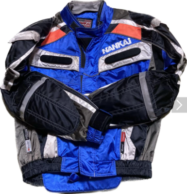 NANKAIライダースジャケット Nankai Japan Jacket Rider Motorcycle Padding Pad Arai Yamaha