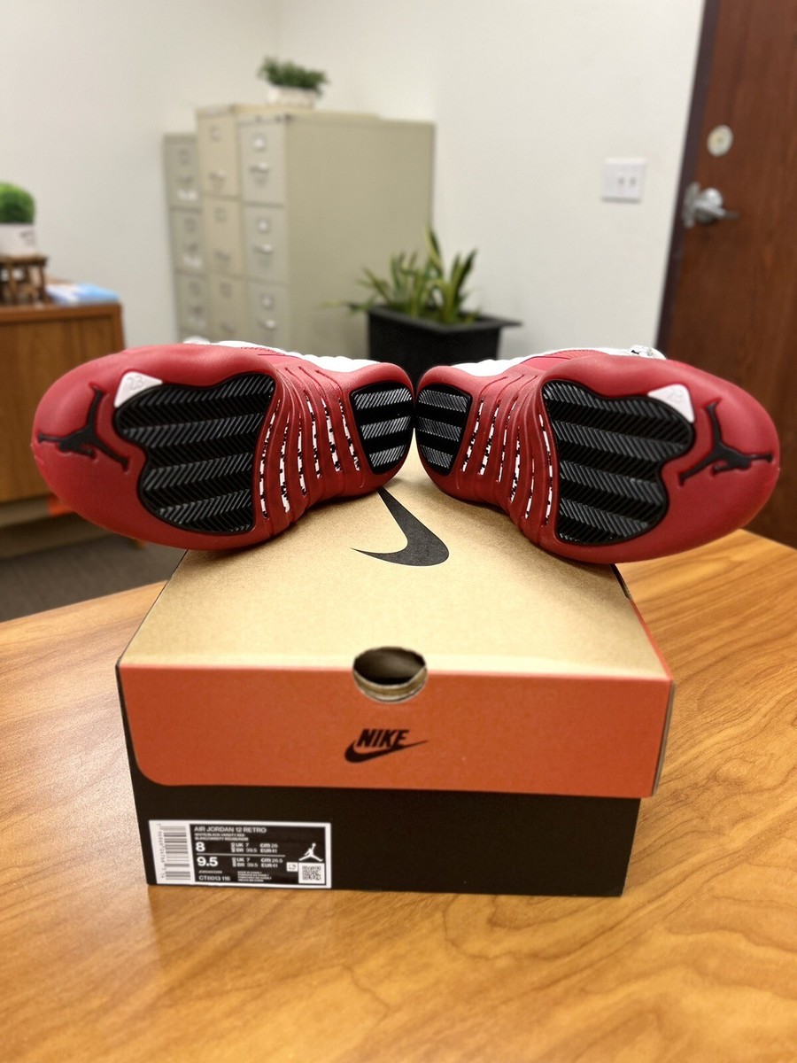 Air Jordan 12 Cherry - Men Size 8 - CT8013-116 Brand New | eBay