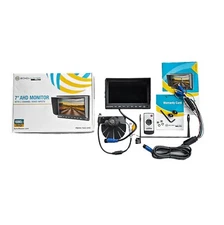 Echomaster PMON-7022-AHD 2 Channel 7" Backup Viewing Camera Monitor Truck/Bus/RV