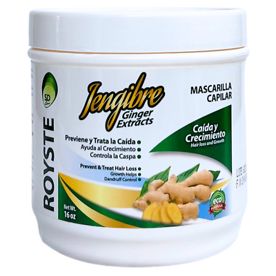 Jengibre Ginger Extracts Hair Treatment Promotes Growth & Loss Prevention 16 oz