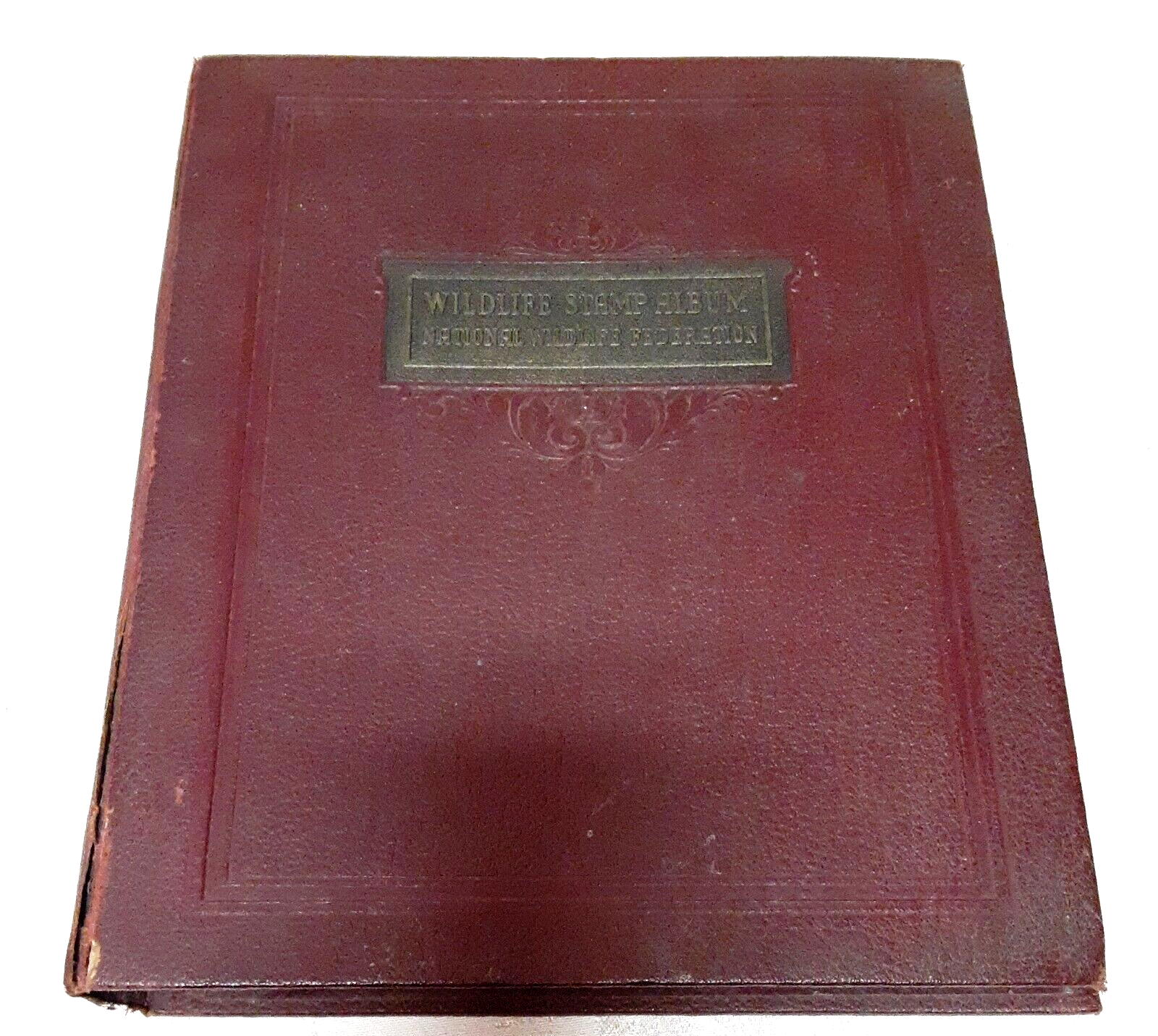 1951 thru 1959 WILDLIFE CONSERVATION ALBUM with all stamps in binder VG vintage