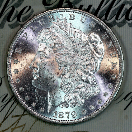 * 1879-O * SOLID+ GEM BU MS MORGAN SILVER DOLLAR * FROM ORIGINAL COLLECTION