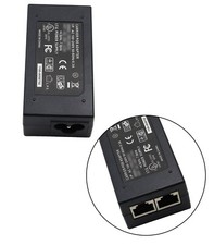 48V 24W PoE Injector Power Over Ethernet Adapter 802.3af IP Cameras, VOIP Phones