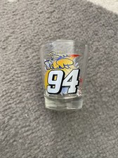 Bill Elliott NASCAR Liquor Shot GLASS Hunter Mfg LEXINGTON KY