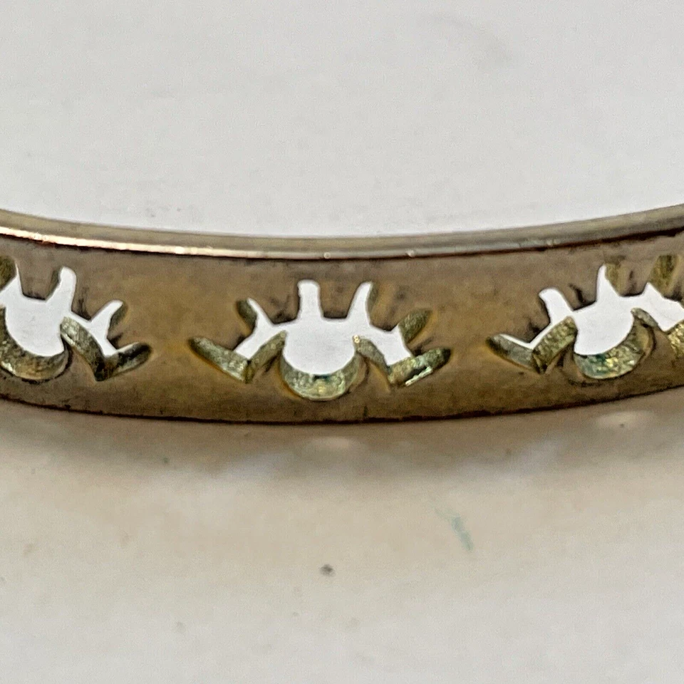 Madewell by J. Brazalete Brazalete Recortado Ojo Redondo Mujer’s Tono Dorado Tracecraft Foto 2 de 4