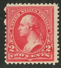 (23476 )  US stamp scott#  267 MNHOG  (2c Washington)