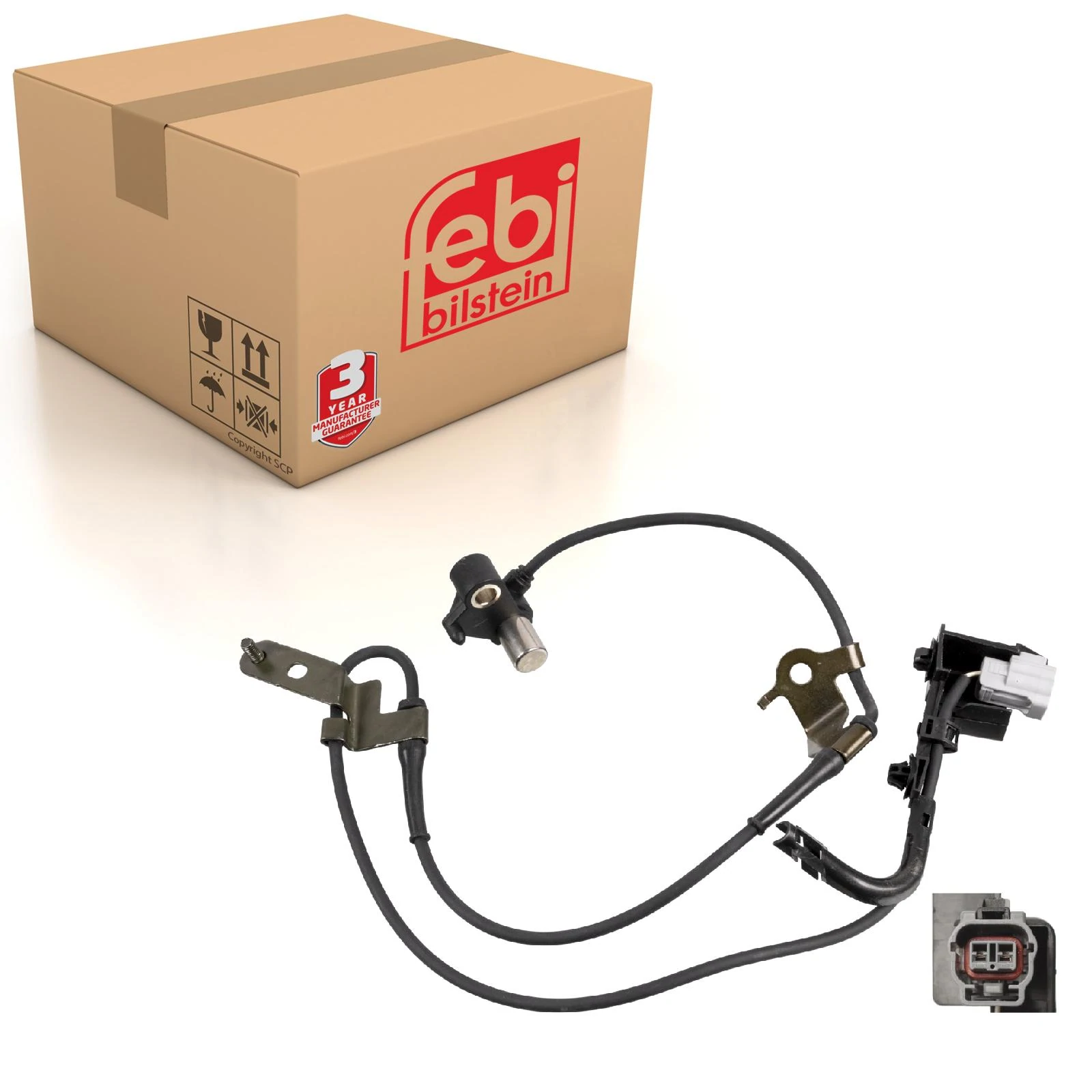 Febi 174932 Front Right ABS Wheel Speed Sensor Fits Mazda 6 GJ6A4370XA - Image 6