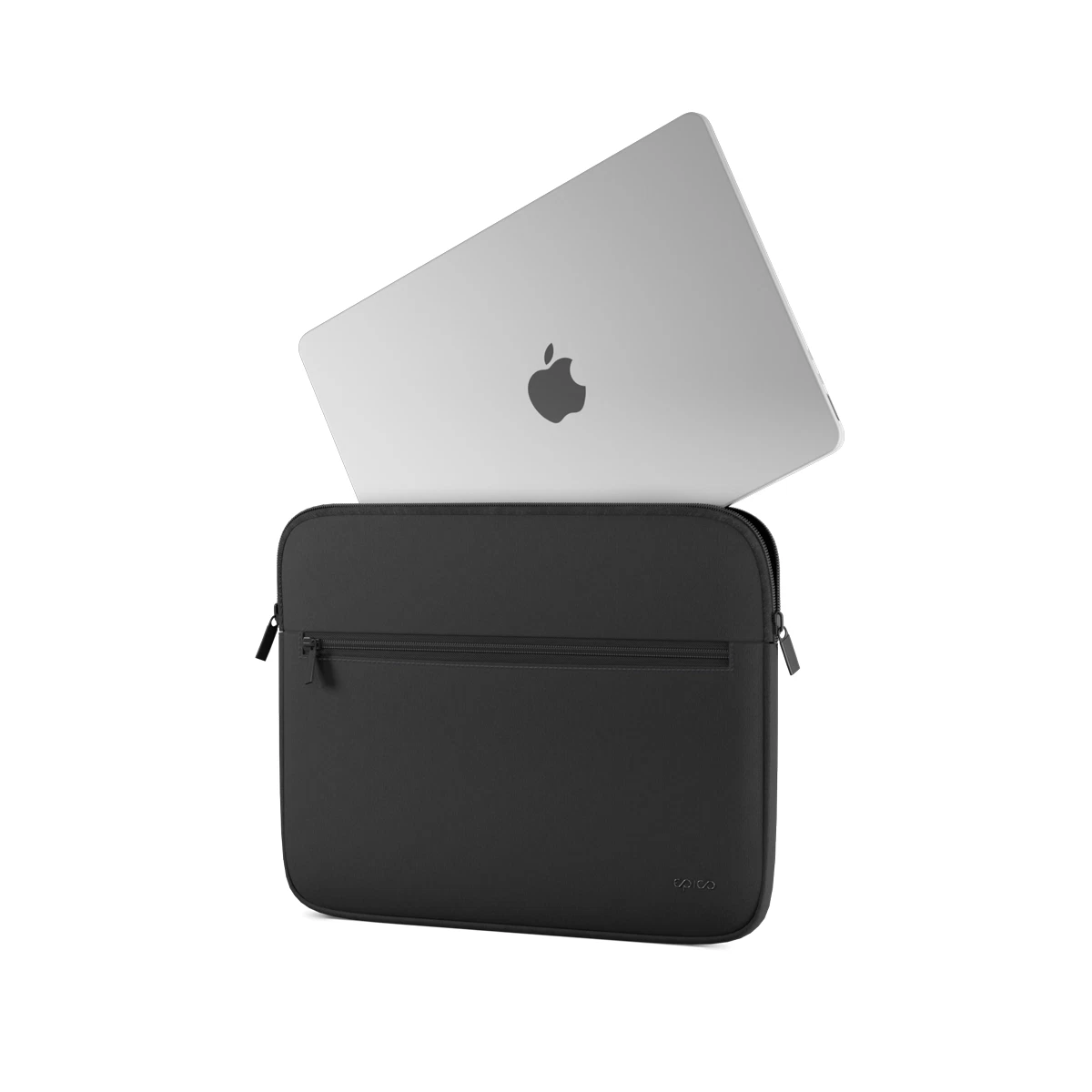 Mobilis Custodia In Neoprene Per Laptop 14-16'' - Protezione Per PC/Notebook/Ultrabook Fino A 14'', Compatibile MacBook Air/Pro 13.3'', Colore Nero/Grigio, Garanzia A Vita
