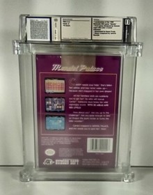 Mendel Palace New Nintendo NES Factory Sealed WATA Grade 9.2 A Mint Rare