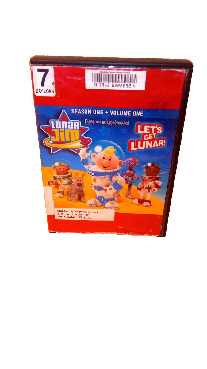 Lunar Jim - Season One, Volume One (DVD, 2008) Fun and Educaional