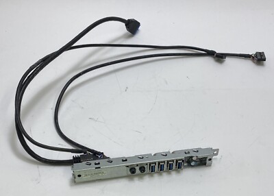 HP Z440 Workstation Front I/O Panel, USB Audio Assembly with Cables 746222-001