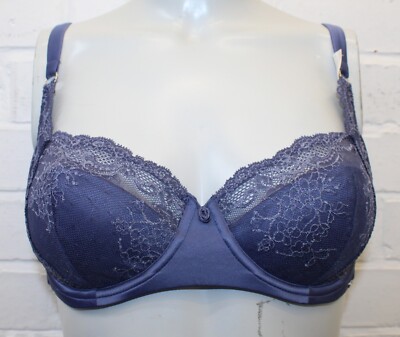 Ex Boux Avenue Ladies Indigo Serena Balconette Bra - Size 36C