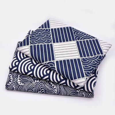 1 m Japanischer Leinen Baumwollstoff Kimono Vorhang Sofa Tisch Welle Zum Selbermachen Handwerk Kleidung
