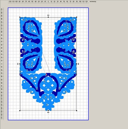 Folk Machine Embroidery design Ethnic digitizing pattern. - Picture 6 of 8