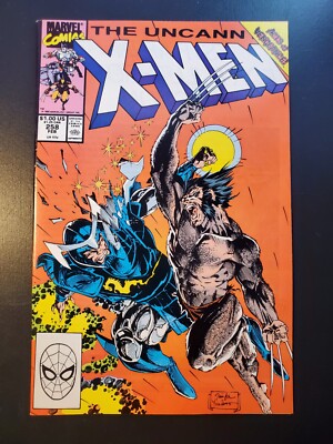 Uncanny X-Men #258 (1990) NM 9.4 Jim Lee art Wolverine Solo vs