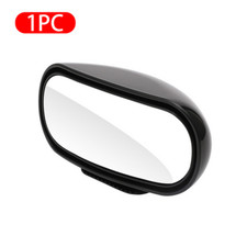 Black Wide Angle Rear Side View Blind Spot Mirror For Car SUV Parking Auxiliary