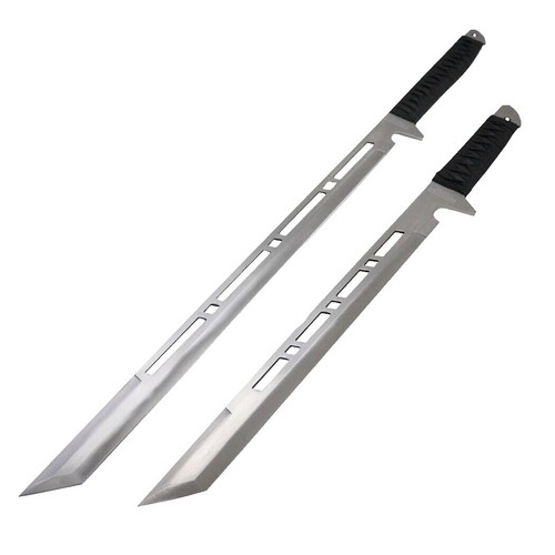 36 1/4” Stainless Steel Japanese Ninja Samurai Katana Sword Fixed